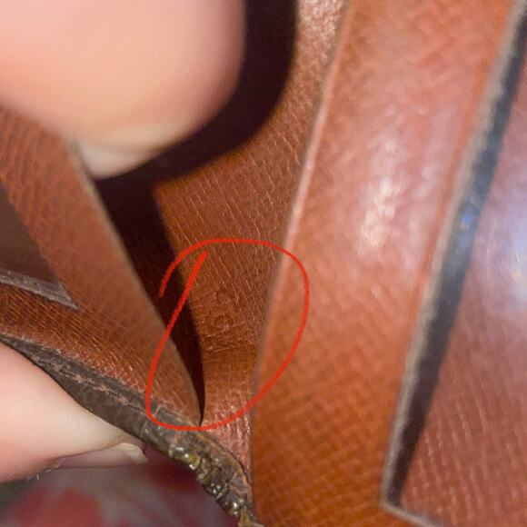 Louis Vuitton ID Card Holder Wallet Bifold Vintage Monogram Canvas 1985 - Picture 12 of 12